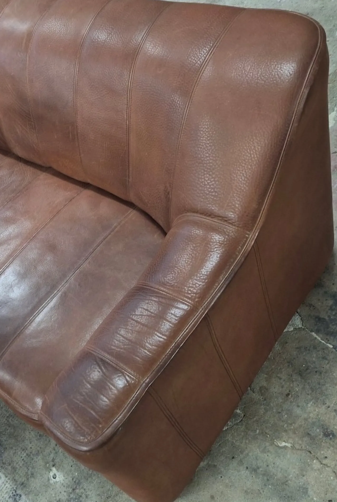 Modell DS44 3-Sitzer Sofa von De Sede, Schweiz 1970er