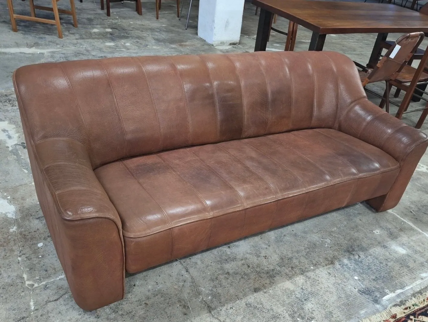 Modell DS44 3-Sitzer Sofa von De Sede, Schweiz 1970er