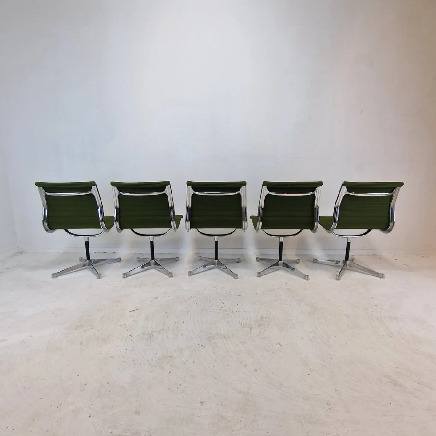 Modell EA 105 Stühle von Eames für Herman Miller, 1970er, 5er Set
