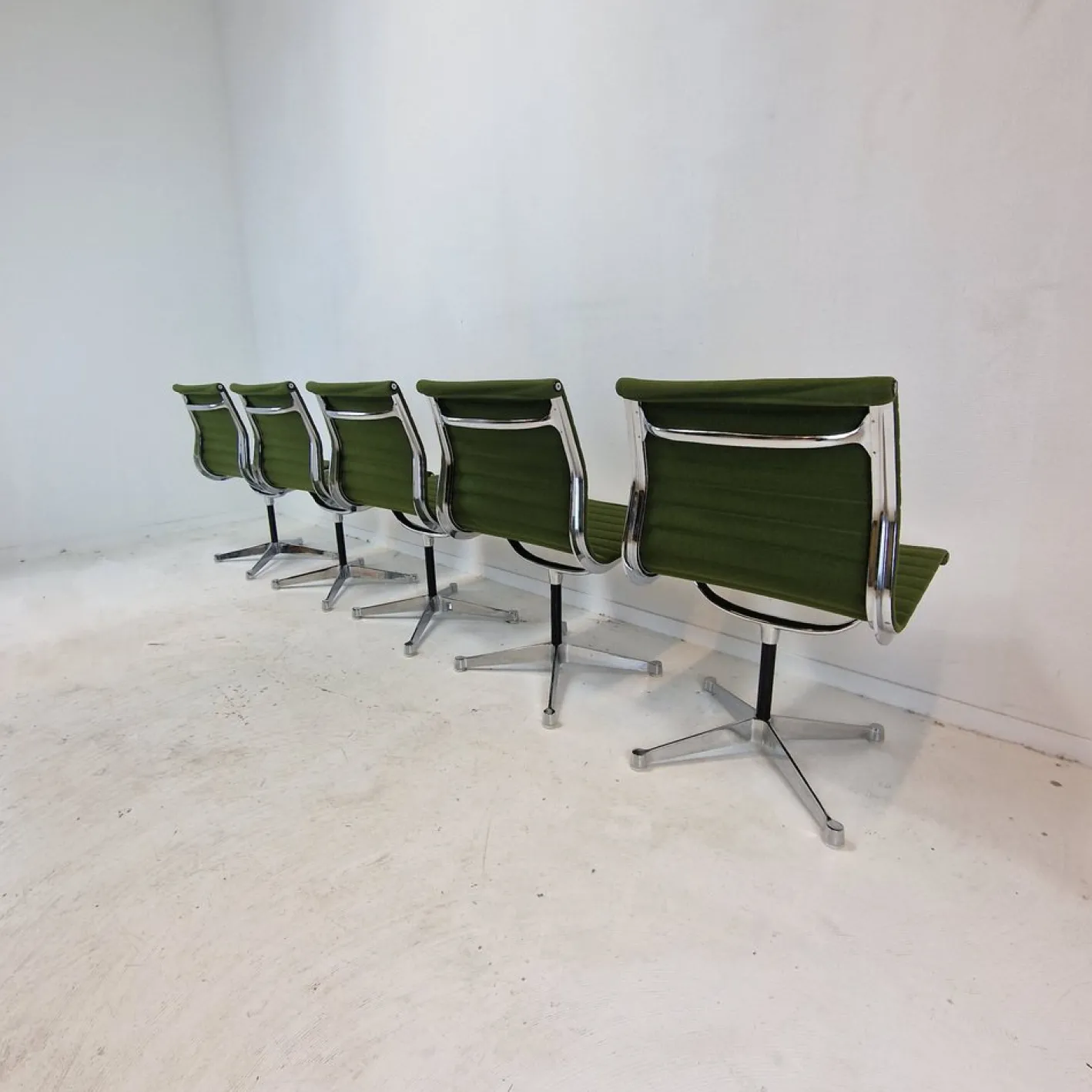 Modell EA 105 Stühle von Eames für Herman Miller, 1970er, 5er Set