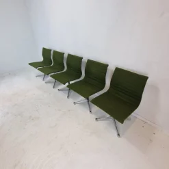 Modell EA 105 Stühle von Eames für Herman Miller, 1970er, 5er Set
