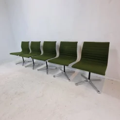 Modell EA 105 Stühle von Eames für Herman Miller, 1970er, 5er Set