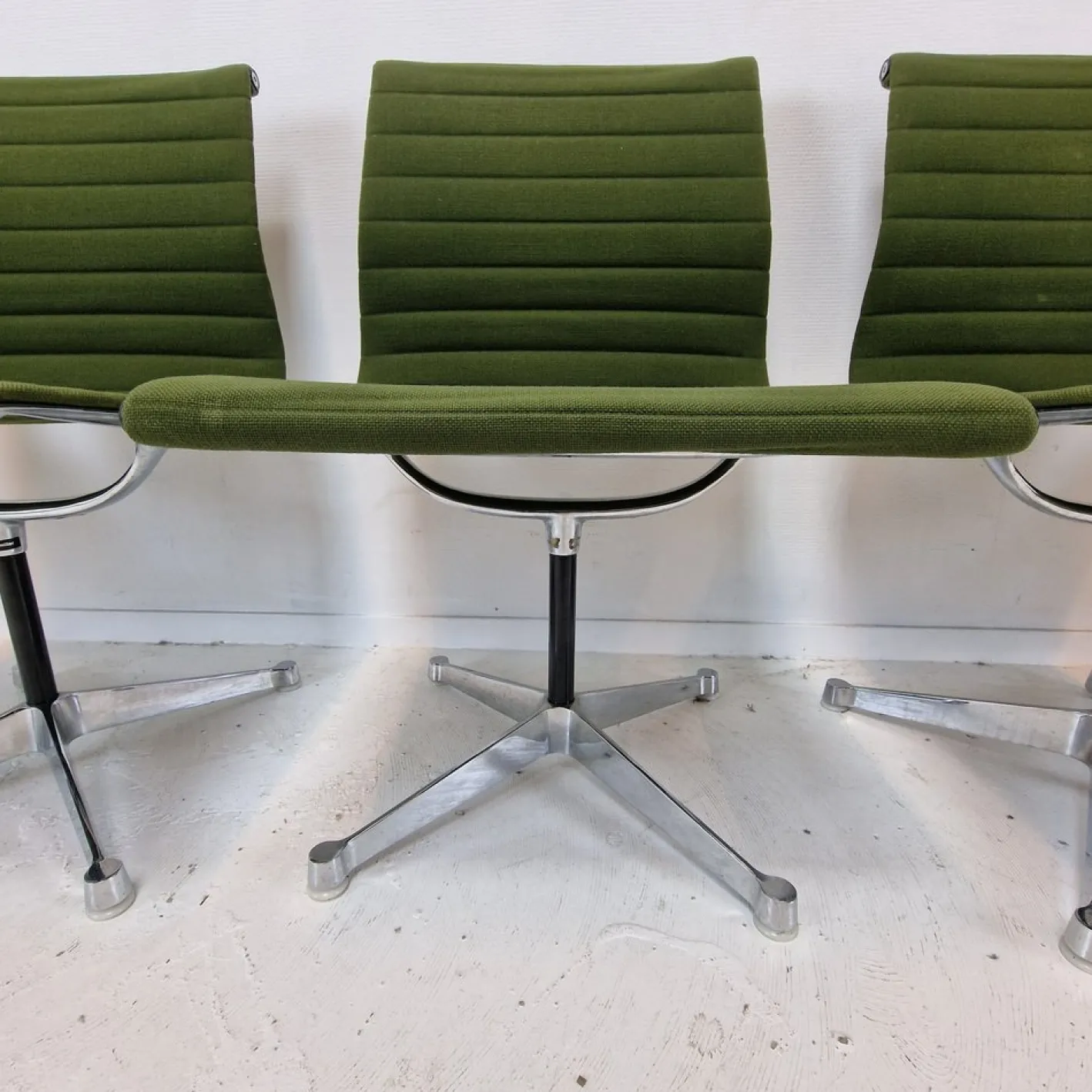 Modell EA 105 Stühle von Eames für Herman Miller, 1970er, 5er Set