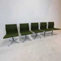 Modell EA 105 Stühle von Eames für Herman Miller, 1970er, 5er Set
