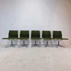 Modell EA 105 Stühle von Eames für Herman Miller, 1970er, 5er Set
