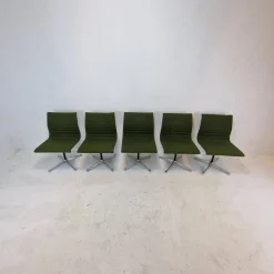 Modell EA 105 Stühle von Eames für Herman Miller, 1970er, 5er Set