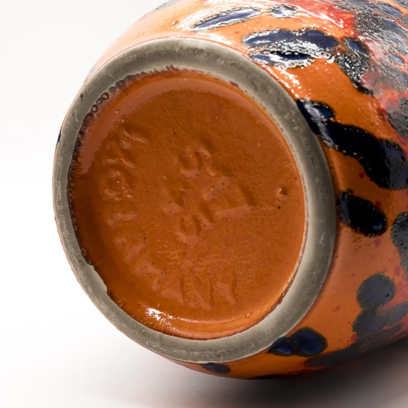 Modell 517-45 Fat Lava Bodenvase von Scheurich Keramik, West Germany, 1970er