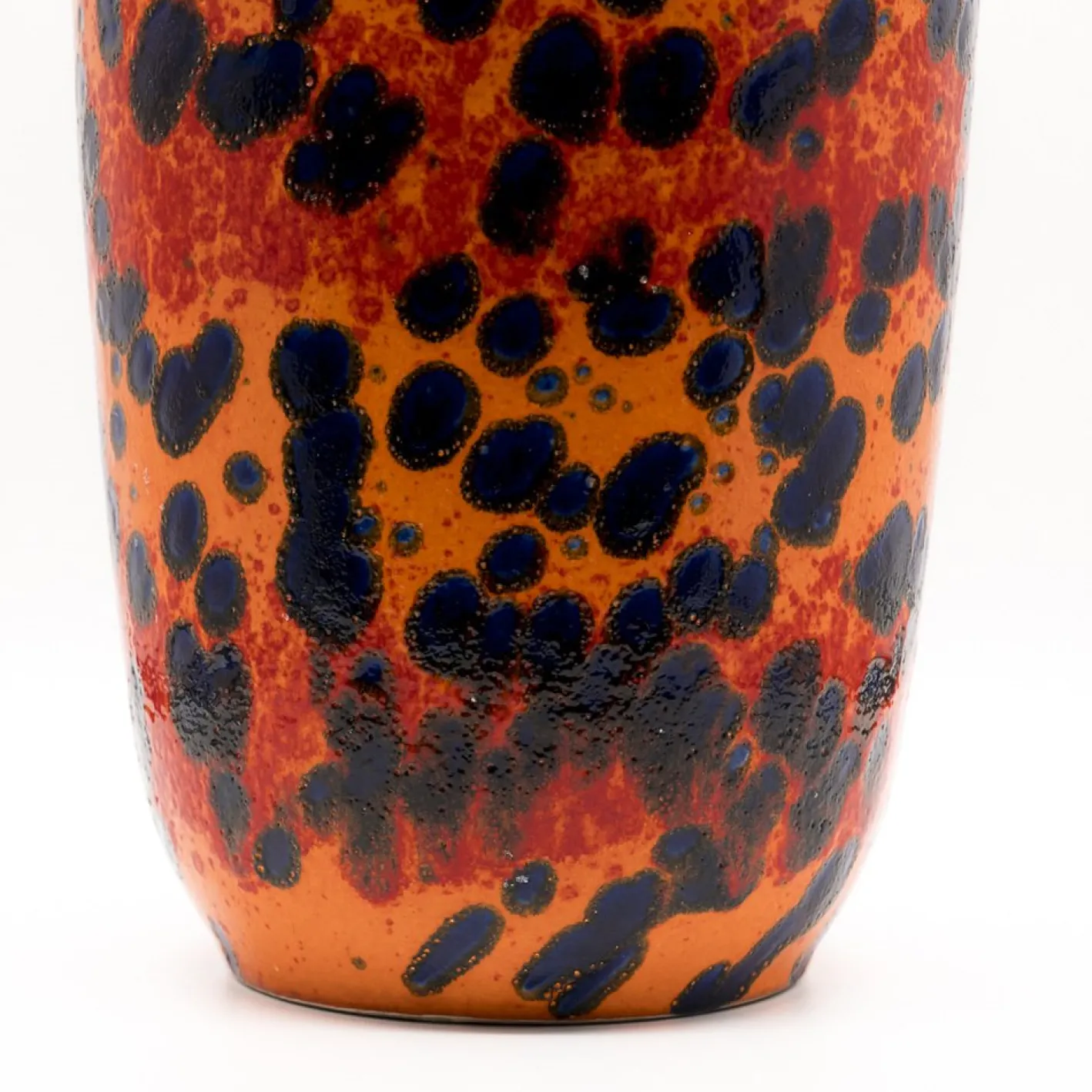 Modell 517-45 Fat Lava Bodenvase von Scheurich Keramik, West Germany, 1970er