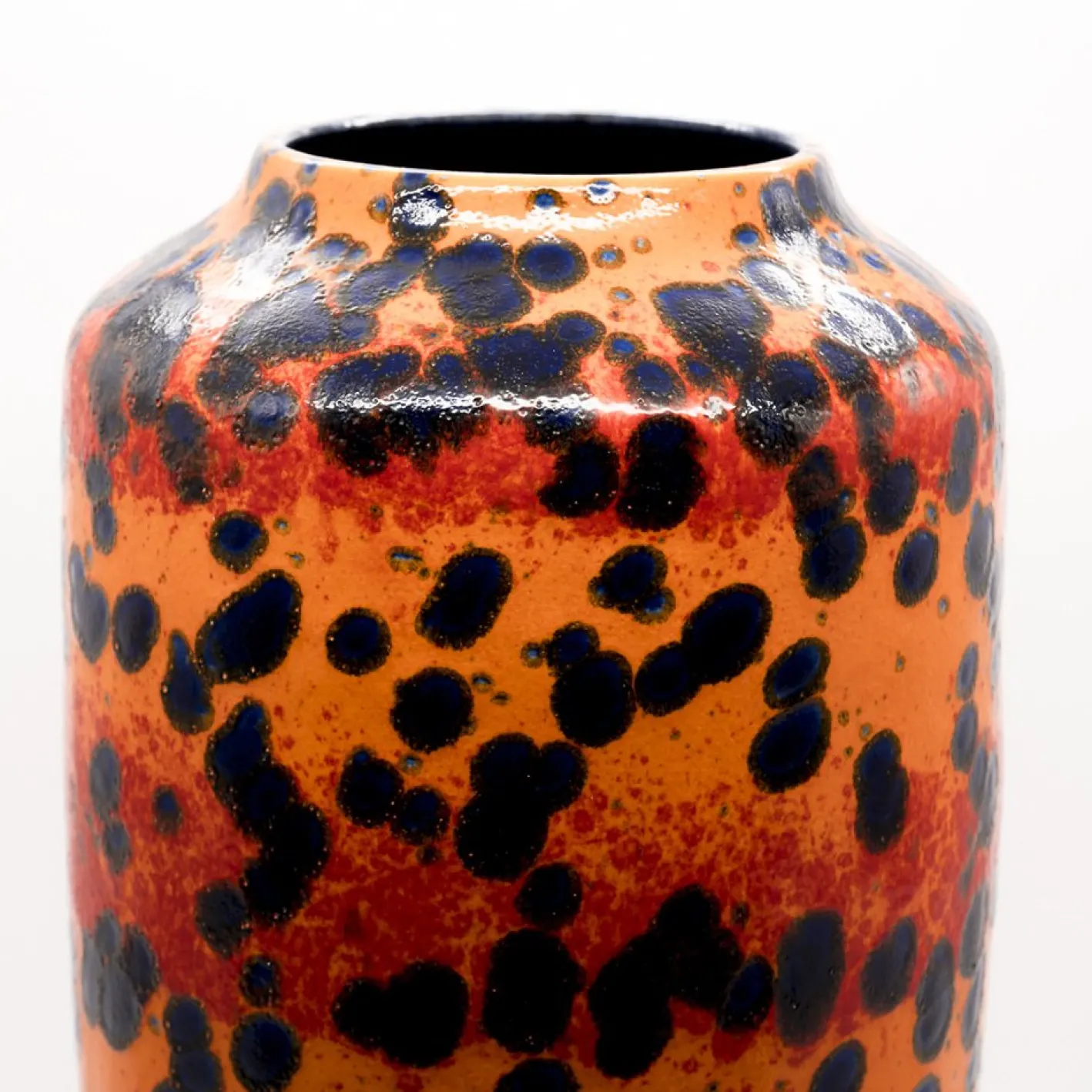 Modell 517-45 Fat Lava Bodenvase von Scheurich Keramik, West Germany, 1970er