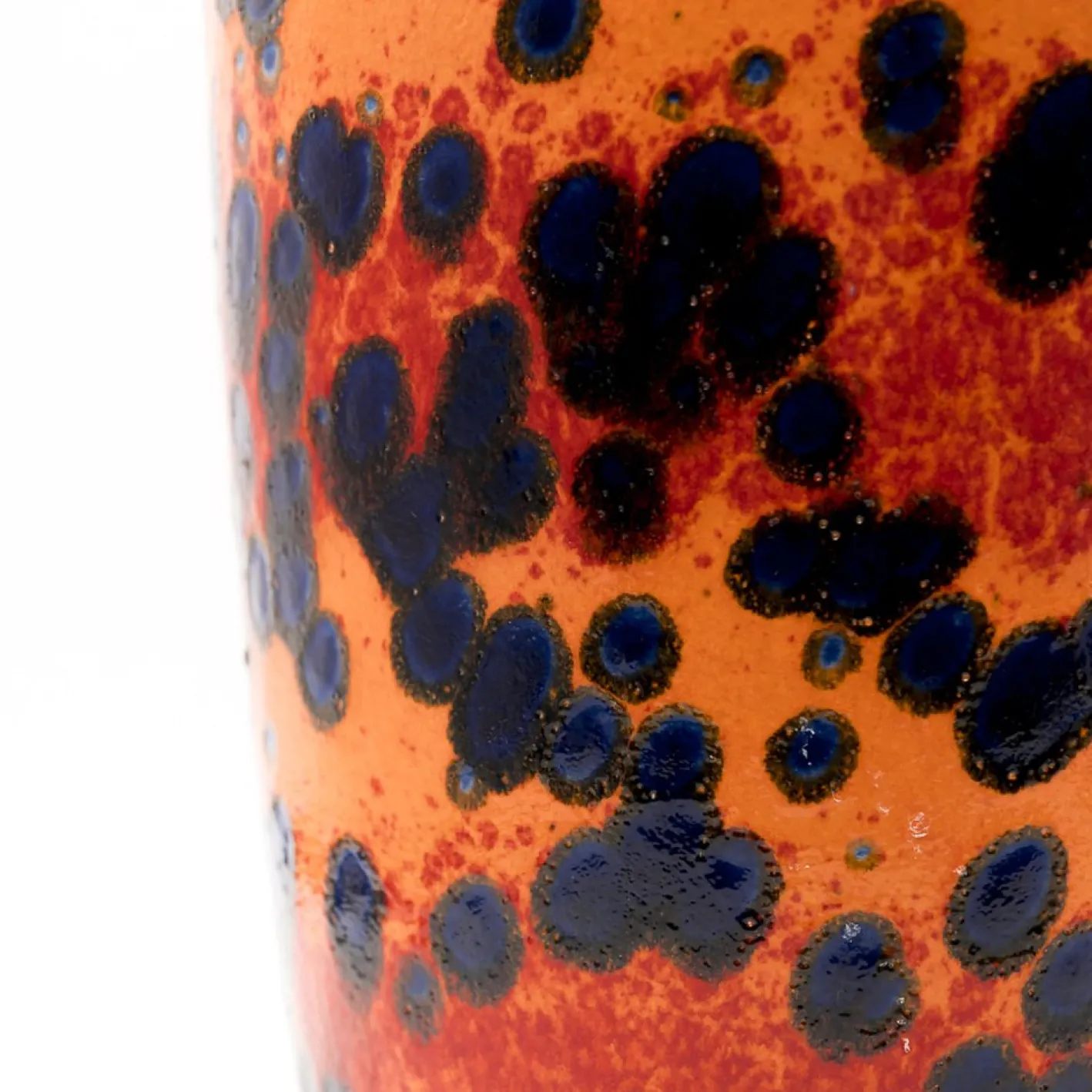 Modell 517-45 Fat Lava Bodenvase von Scheurich Keramik, West Germany, 1970er