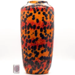 Modell 517-45 Fat Lava Bodenvase von Scheurich Keramik, West Germany, 1970er