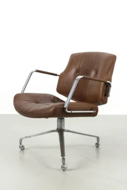 Modell FK84 Schreibtischstuhl von Jørgen Kastholm & Preben Fabricius