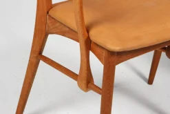 Modell Lis Armlehnstühle aus Eiche von Niels Koefoed, 1960er, 2er Set