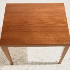 Modell 163 Satztische aus Teak von Severin Hansen für Haslev Møbelfabrik, 1960er, 3er Set