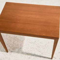 Modell 163 Satztische aus Teak von Severin Hansen für Haslev Møbelfabrik, 1960er, 3er Set