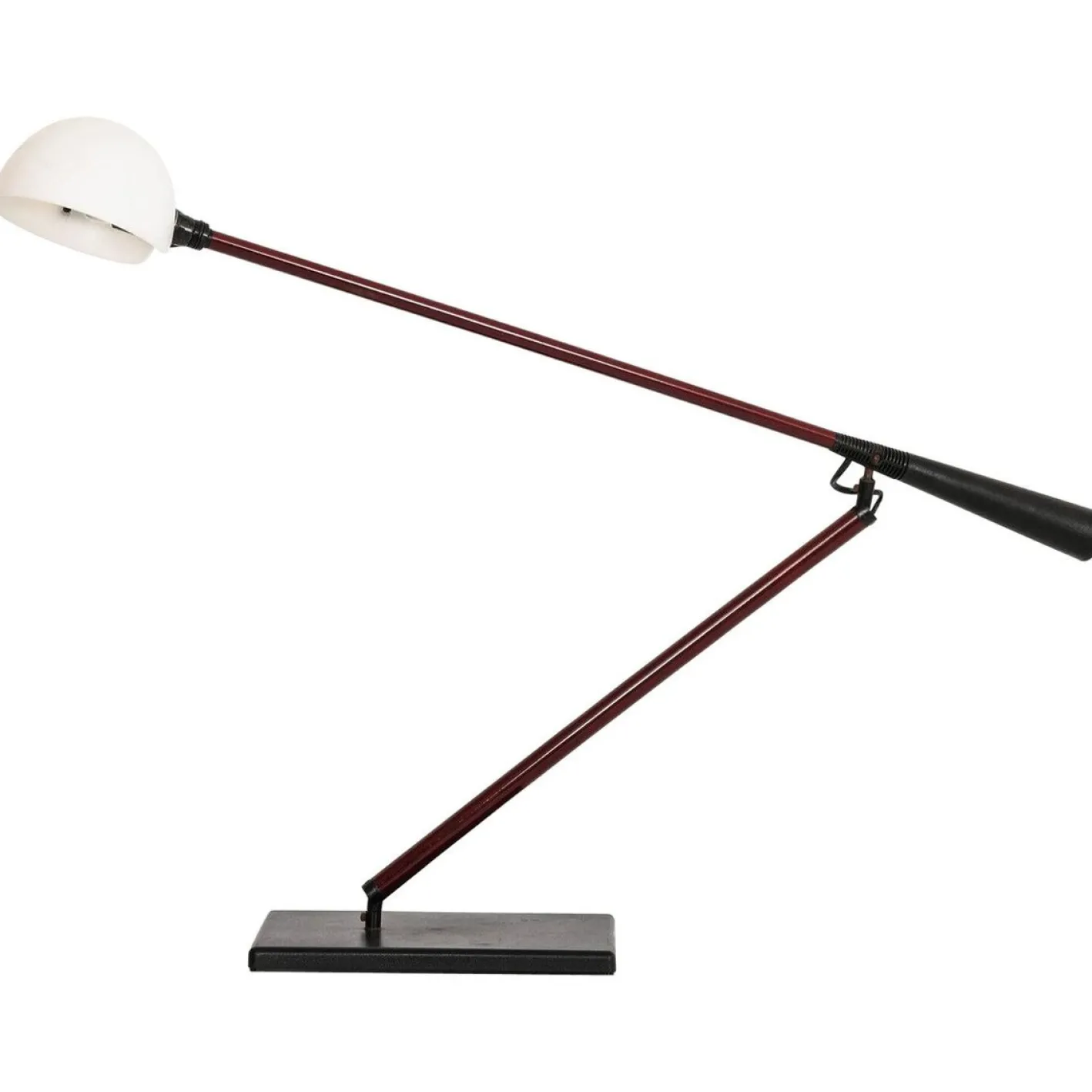 Modell 613 Schreibtischlampe von Paolo Rizzatto & Gino Sarfatti für Artiluce, 1975