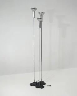Modell 1073/3 Stehlampe von Gino Sarfatti für Arteluce, 1950er