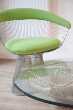 Modell 1725 Stühle & Couchtisch Set von Warren Platner für Knoll Inc. / Knoll International, 1979, 3er Set