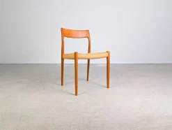 Modell 77 Stuhl aus Teak von Niels O. Møller für JL Møllers Møbelfabrik