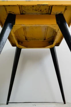 Modell 55 Tisch von Xavier Pauchard für Tolix, 1950er