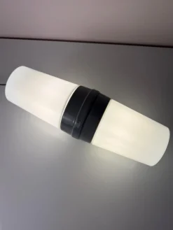 Modell 6065 Wandlampe in Grau von Sigvard Bernadotte für Ifö