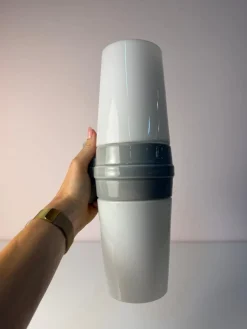 Modell 6065 Wandlampe in Grau von Sigvard Bernadotte für Ifö