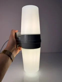 Modell 6065 Wandlampe in Grau von Sigvard Bernadotte für Ifö