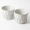 Moderne Alpha Pflanzer von Ceramano, 1960er, 2er Set