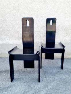 Moderne Diago Stühle von Edoardo Landi für Nikol, 1970er, 2er Set
