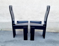 Moderne Diago Stühle von Edoardo Landi für Nikol, 1970er, 2er Set