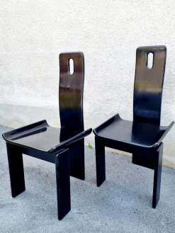 Moderne Diago Stühle von Edoardo Landi für Nikol, 1970er, 2er Set