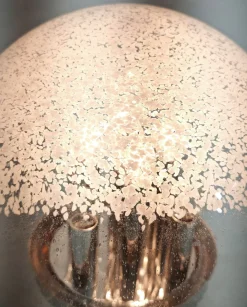 Moderne italienische Mid-Century Space Age Stehlampe aus Chrom & Muranoglas, 1970er