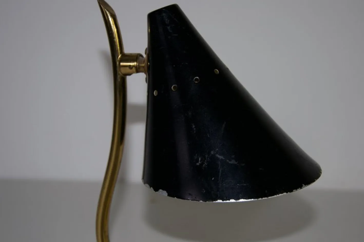 Moderne italienische Mid-Century Tischlampen aus Messing, 1960er, 2er Set