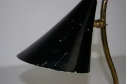 Moderne italienische Mid-Century Tischlampen aus Messing, 1960er, 2er Set