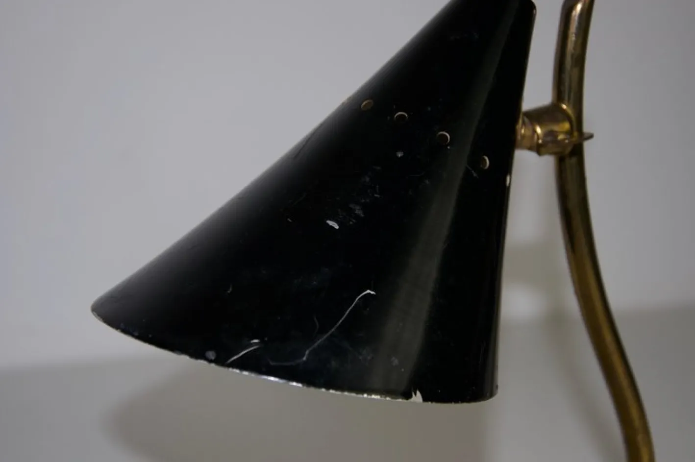 Moderne italienische Mid-Century Tischlampen aus Messing, 1960er, 2er Set