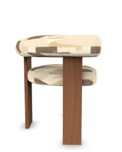 Moderner Collector Kassettenstuhl aus Silt Stoff von Alter Ego