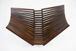Moderner dänischer Mid-Century Korb aus Palisander, 1960er