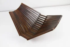 Moderner dänischer Mid-Century Korb aus Palisander, 1960er