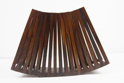Moderner dänischer Mid-Century Korb aus Palisander, 1960er
