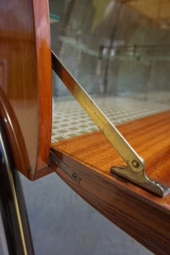 Moderner italienischer Mid-Century Cocktail Bar Schrank von Cesare Lacca, 1960er