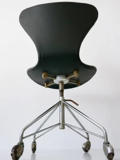 Moderner Mid-Century 3117 Bürostuhl von Arne Jacobsen für Fritz Hansen, 1960er