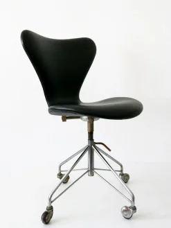 Moderner Mid-Century 3117 Bürostuhl von Arne Jacobsen für Fritz Hansen, 1960er