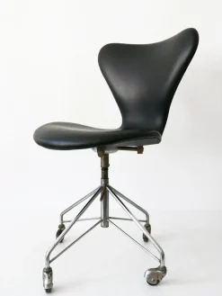 Moderner Mid-Century 3117 Bürostuhl von Arne Jacobsen für Fritz Hansen, 1960er