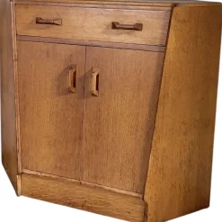 Moderner Mid-Century Eck-Sekretär mit Eichenfurnier von G-Plan, 1950er