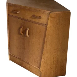 Moderner Mid-Century Eck-Sekretär mit Eichenfurnier von G-Plan, 1950er