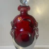 Moderner schwedischer Karaffe in Rubinrot von Bo Borgström für Aseda, 1960er