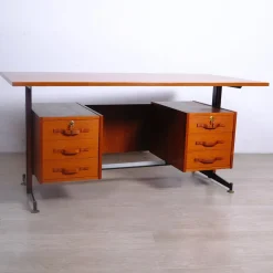 Moderner skandinavischer Schreibtisch, 1960er
