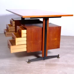 Moderner skandinavischer Schreibtisch, 1960er
