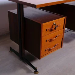 Moderner skandinavischer Schreibtisch, 1960er