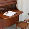 Moderner skandinavischer Sekretär aus Teak von Gunnar Falsig, 1960er